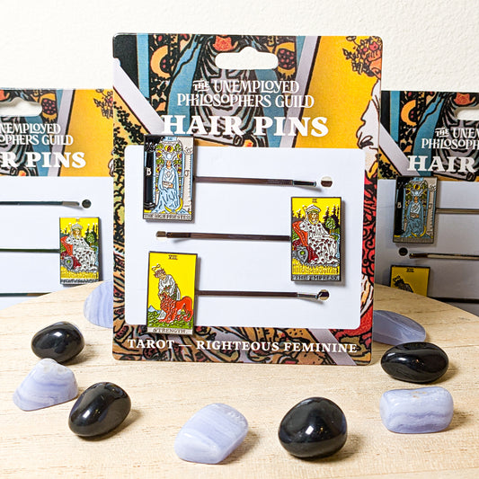 Righteous Feminine Tarot Hair Pins