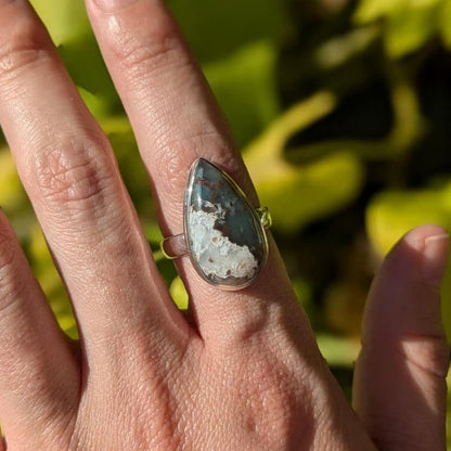 Aqua Chrysoprase Rings