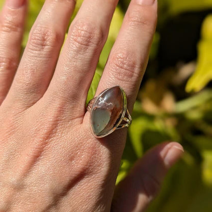 Aqua Chrysoprase Rings