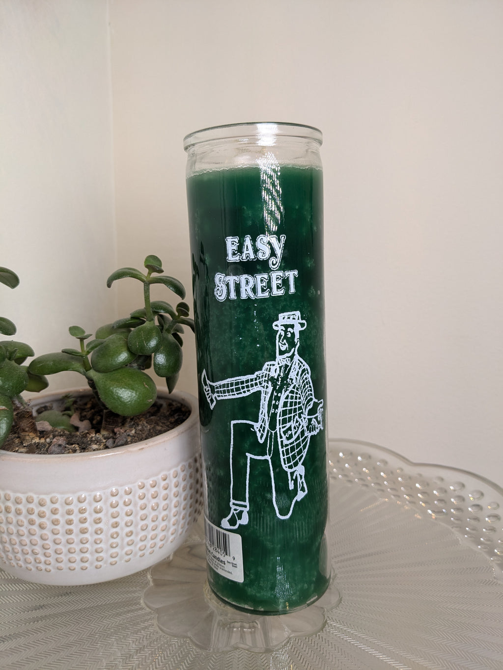 Easy street Green 7 day Candle