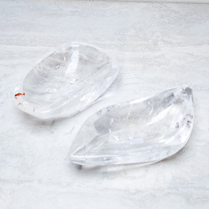 Clear Quartz Crystal Bowl