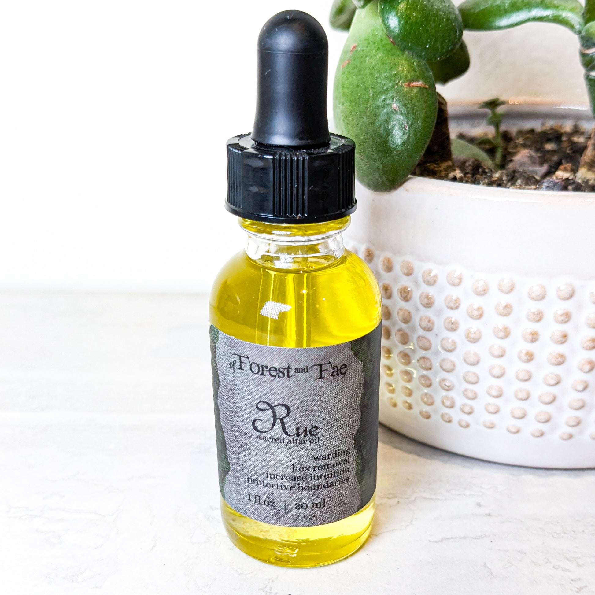 Of Forest & Fae ritual oil bottle with dropper — Ordinary Magic, Savannah GA