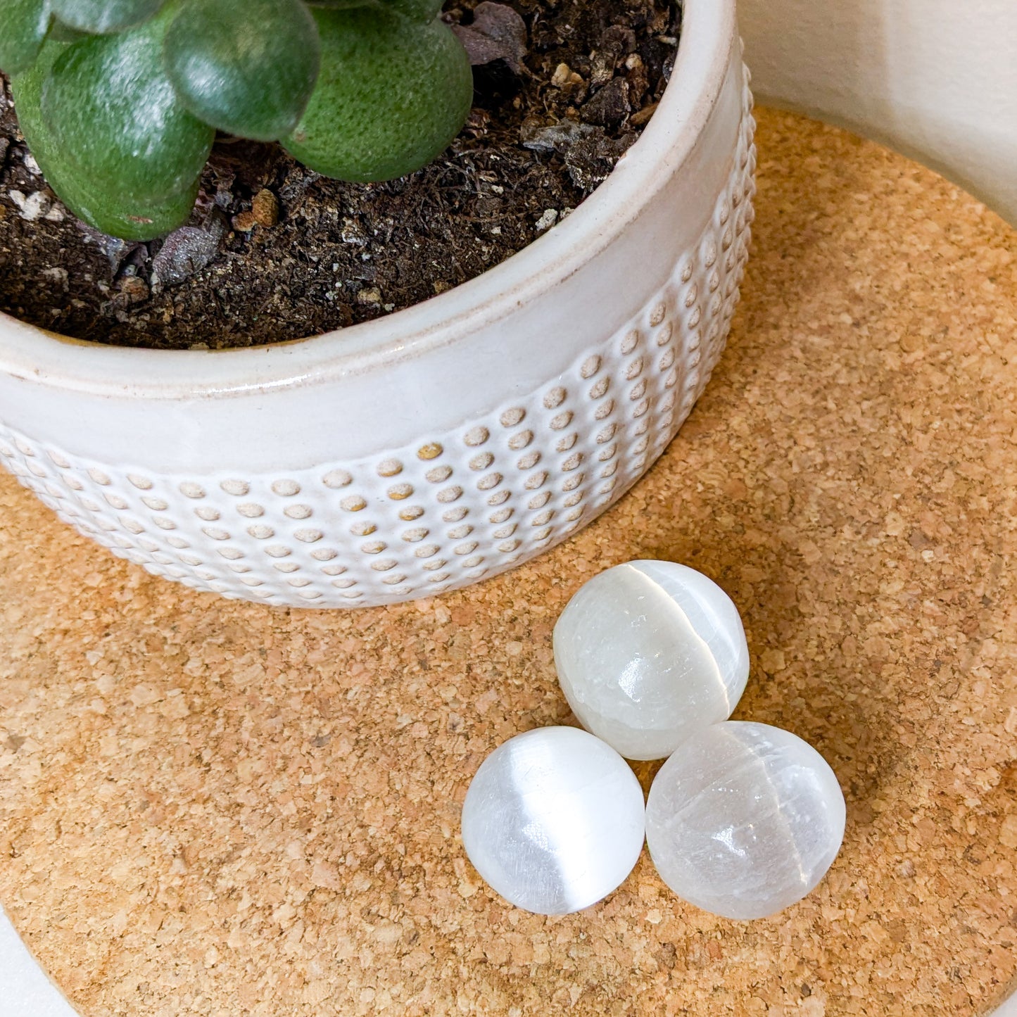 Selenite Mini Sphere 1"-1.5"