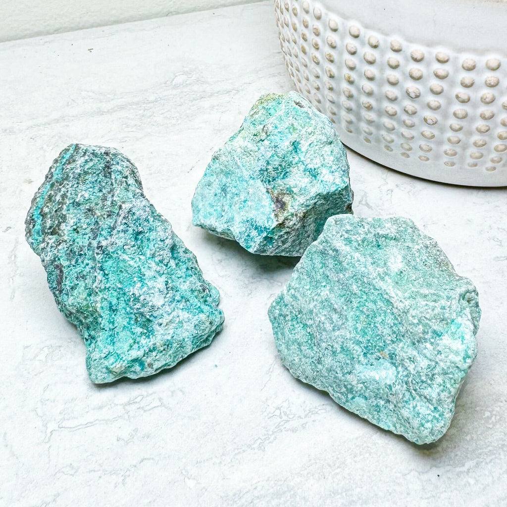 Chrysocolla Rough Stones