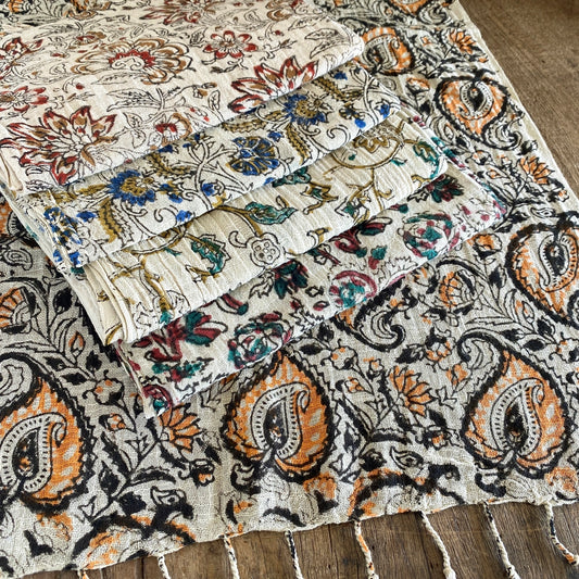 Bagru Block Printed Scarf