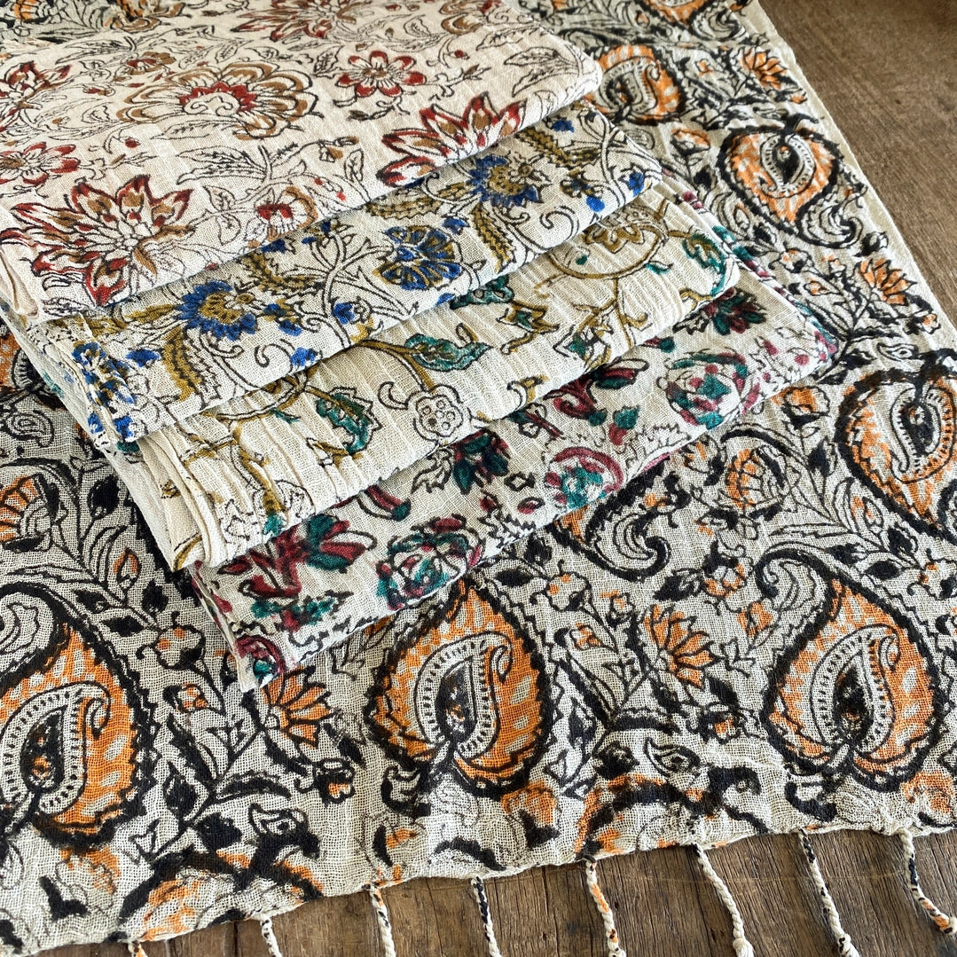 Bagru Block Printed Scarf