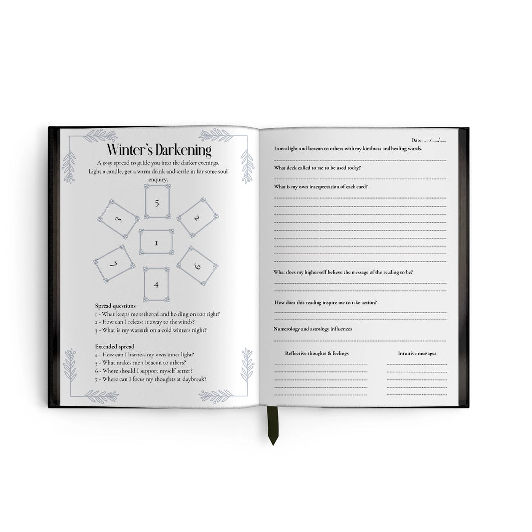 Seasons of Tarot Journal: Includes 66 Spreads & Affirmations