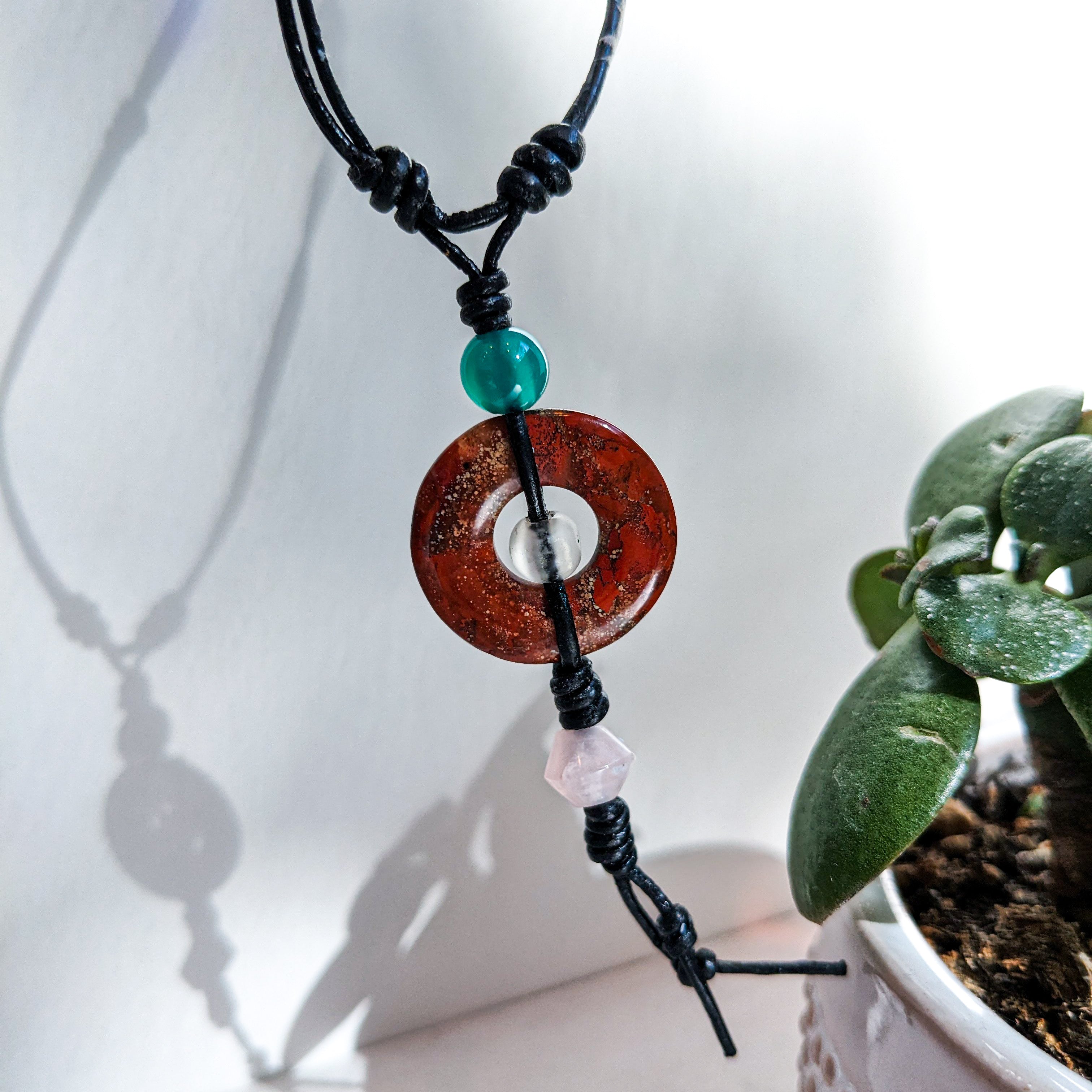 Pi Stone Adjustable Cord Necklaces | Various Styles