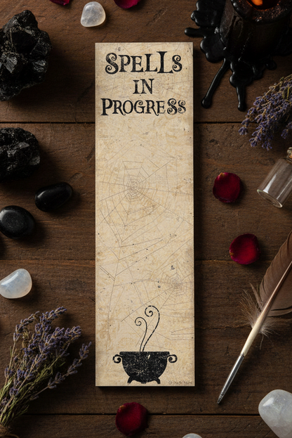 Spells In Progress Cauldron List Pad