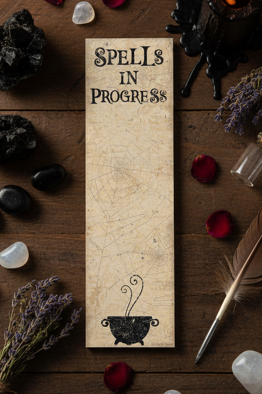Spells In Progress Cauldron List Pad