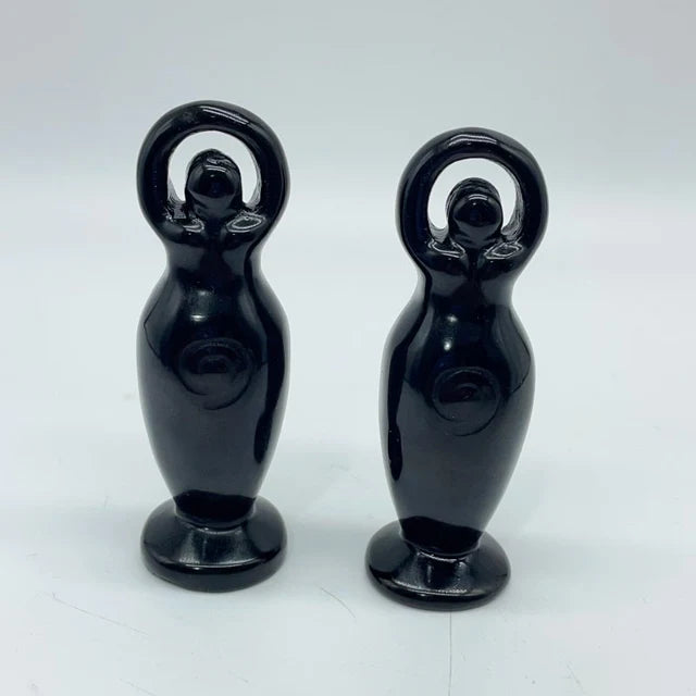 Green Aventurine Spiral Goddess | 3” Crystal Carving for Prosperity and Heart Healing