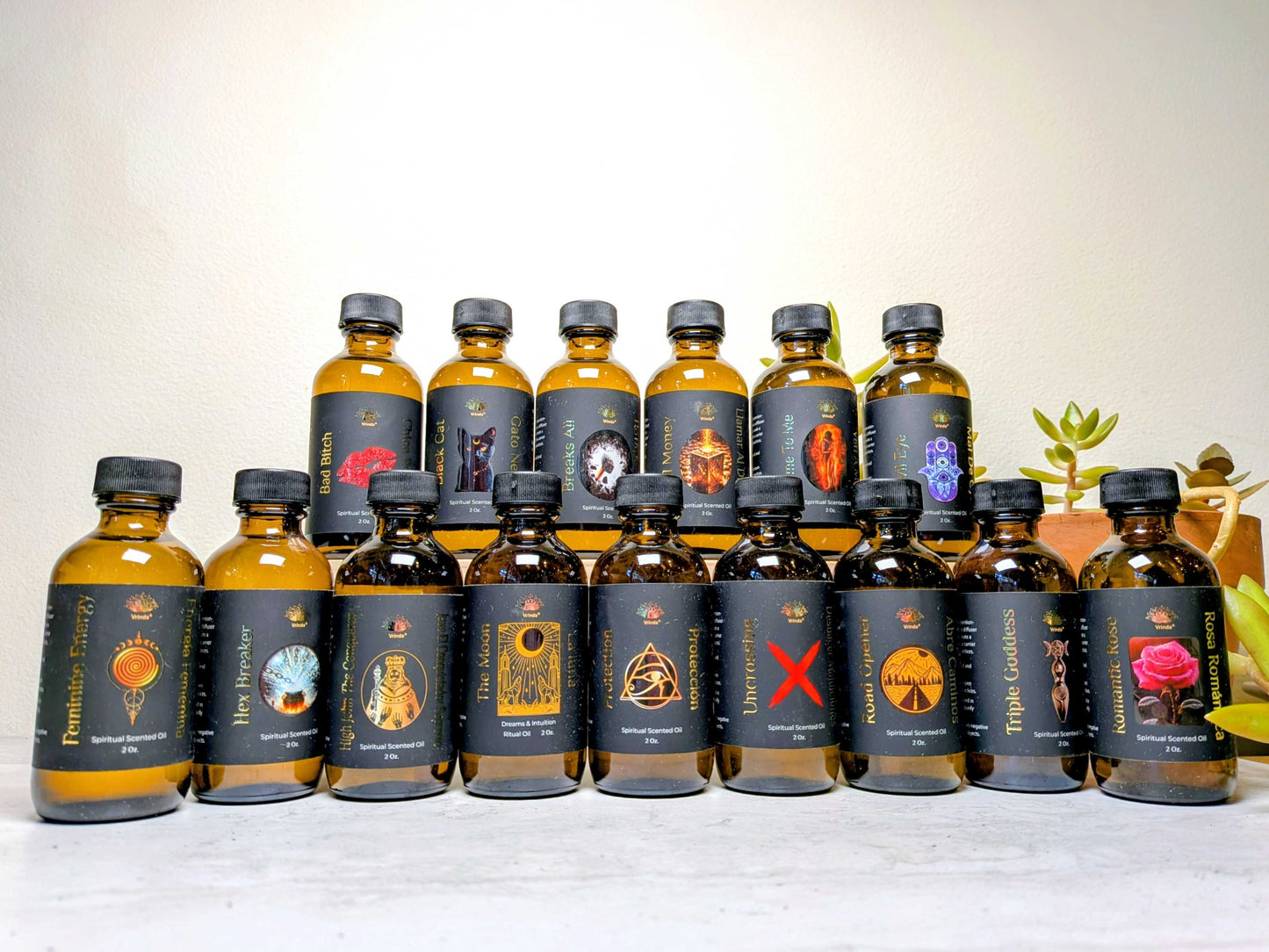 Spell & Spiritual Oils | Protection, Hex Breaker, Come to Me, Call Money & More