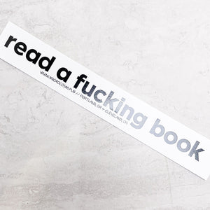 Read a Fucking Book Sticker