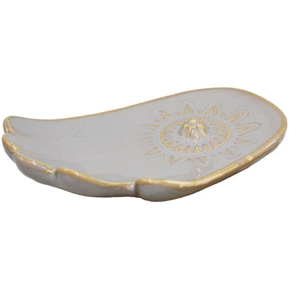 Sun Hand Cermaic Incense Holder