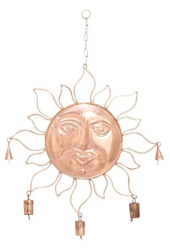 Metal Sun Windchime | Various Finishes