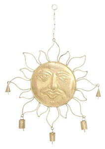 Metal Sun Windchime | Various Finishes