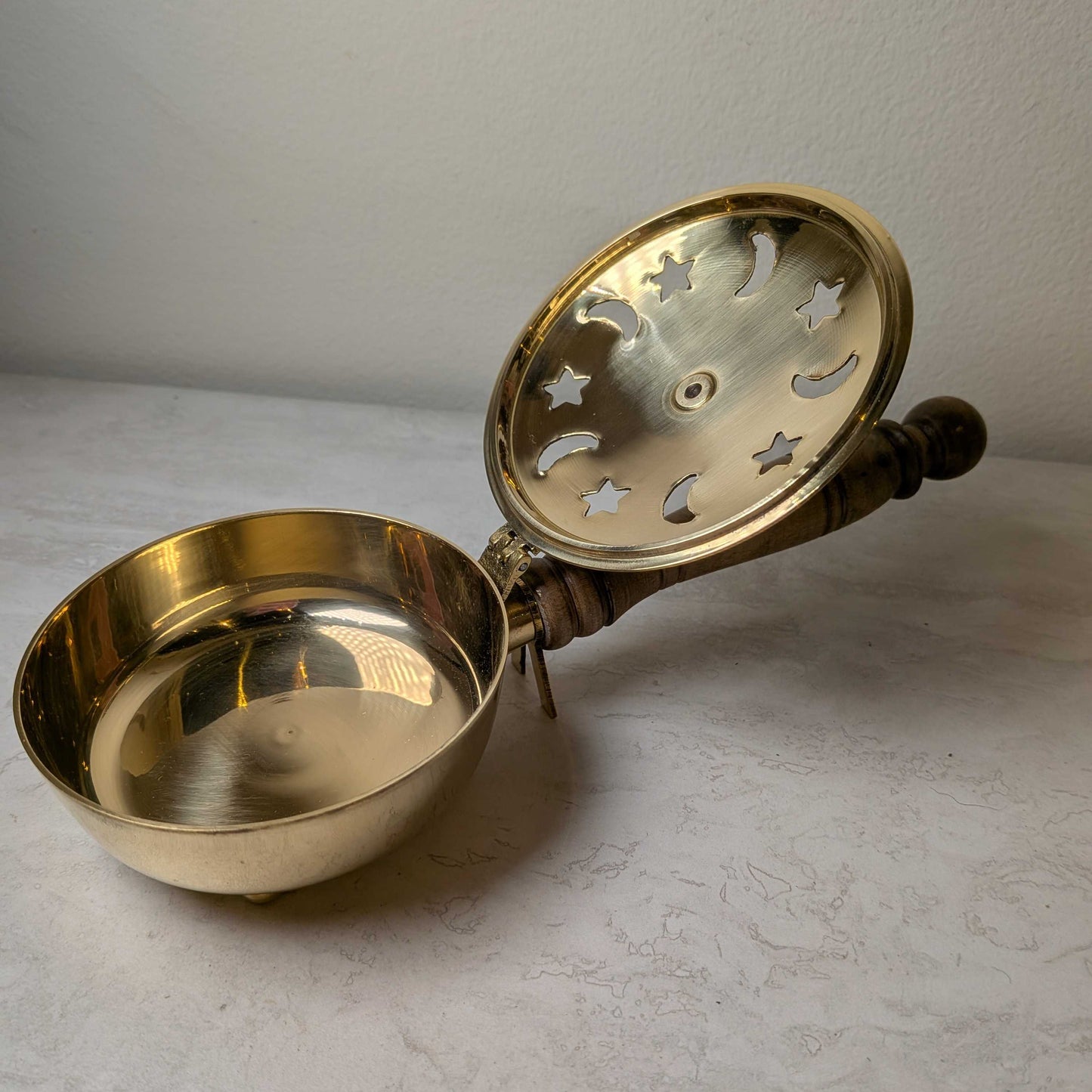 Sun and Moon Brass Burner