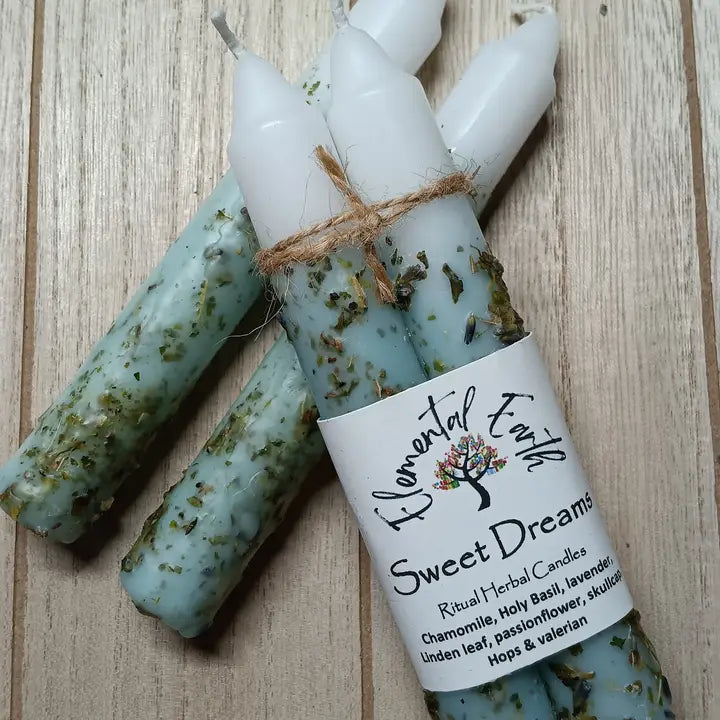 Sweet Dreams Herbal 6 Inch Candles