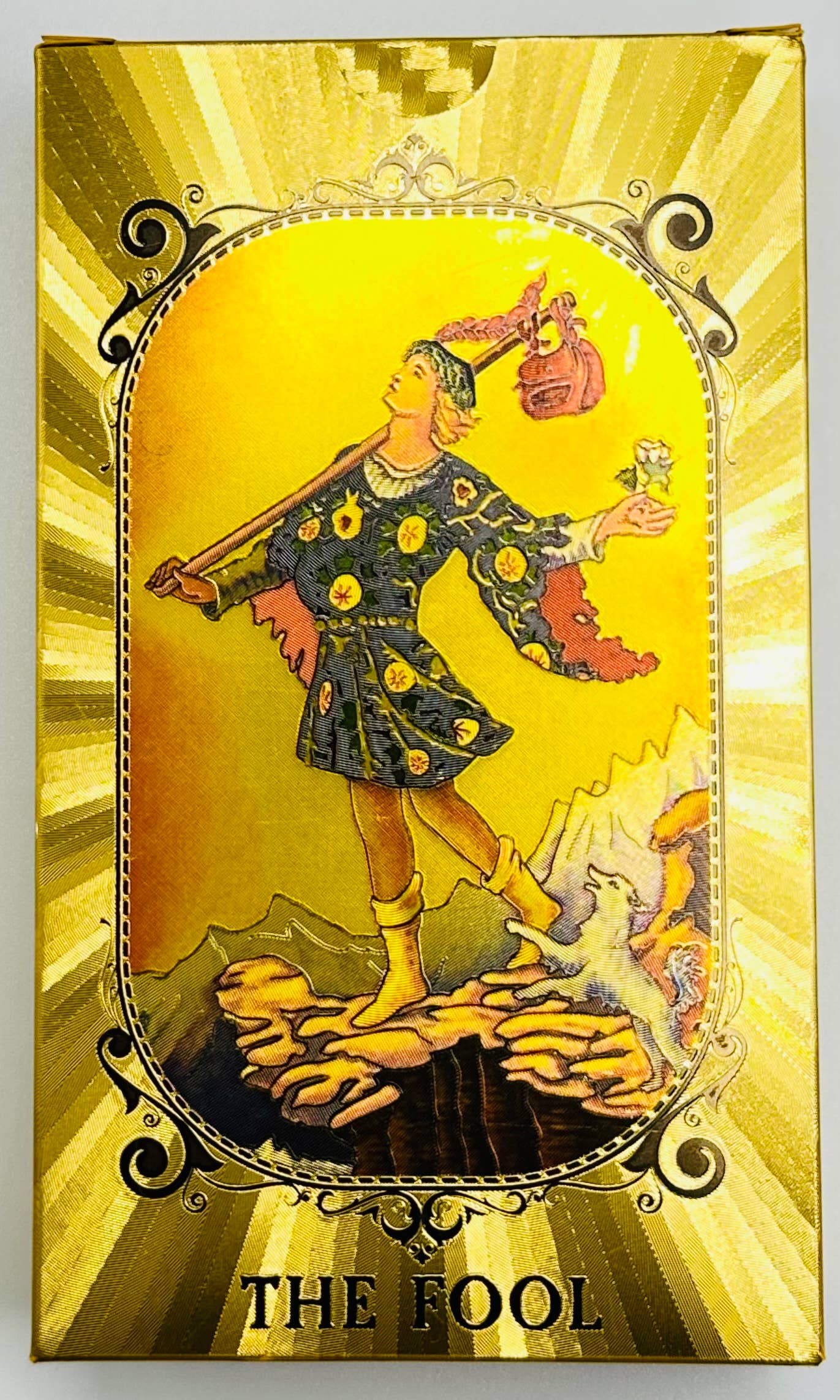 Tarot Card Set Gold