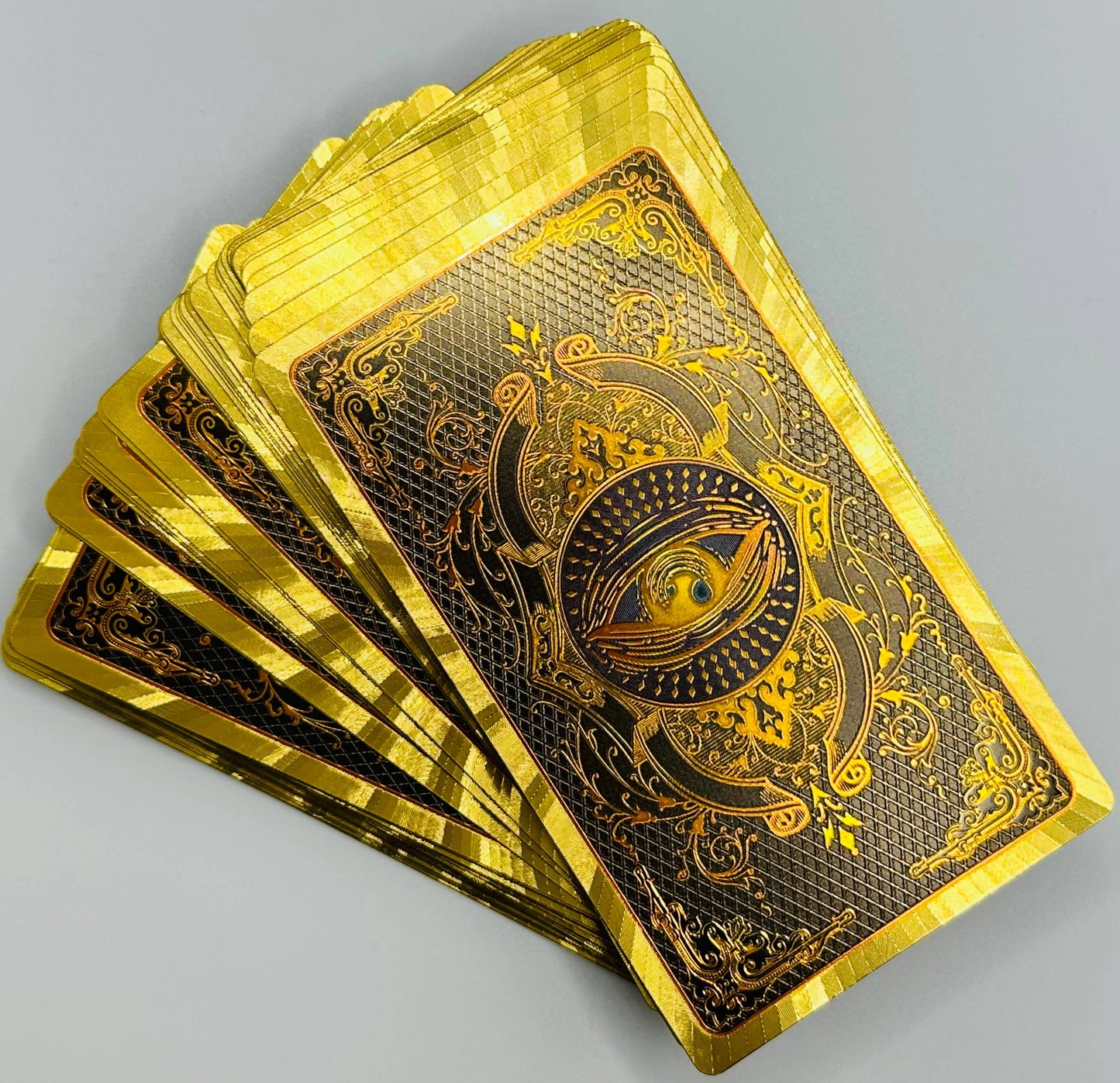 Tarot Card Set Gold