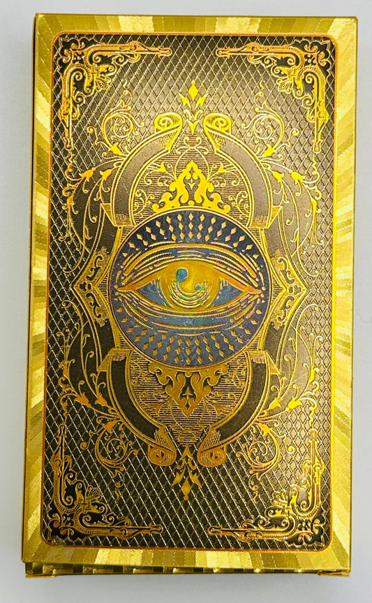 Tarot Card Set Gold