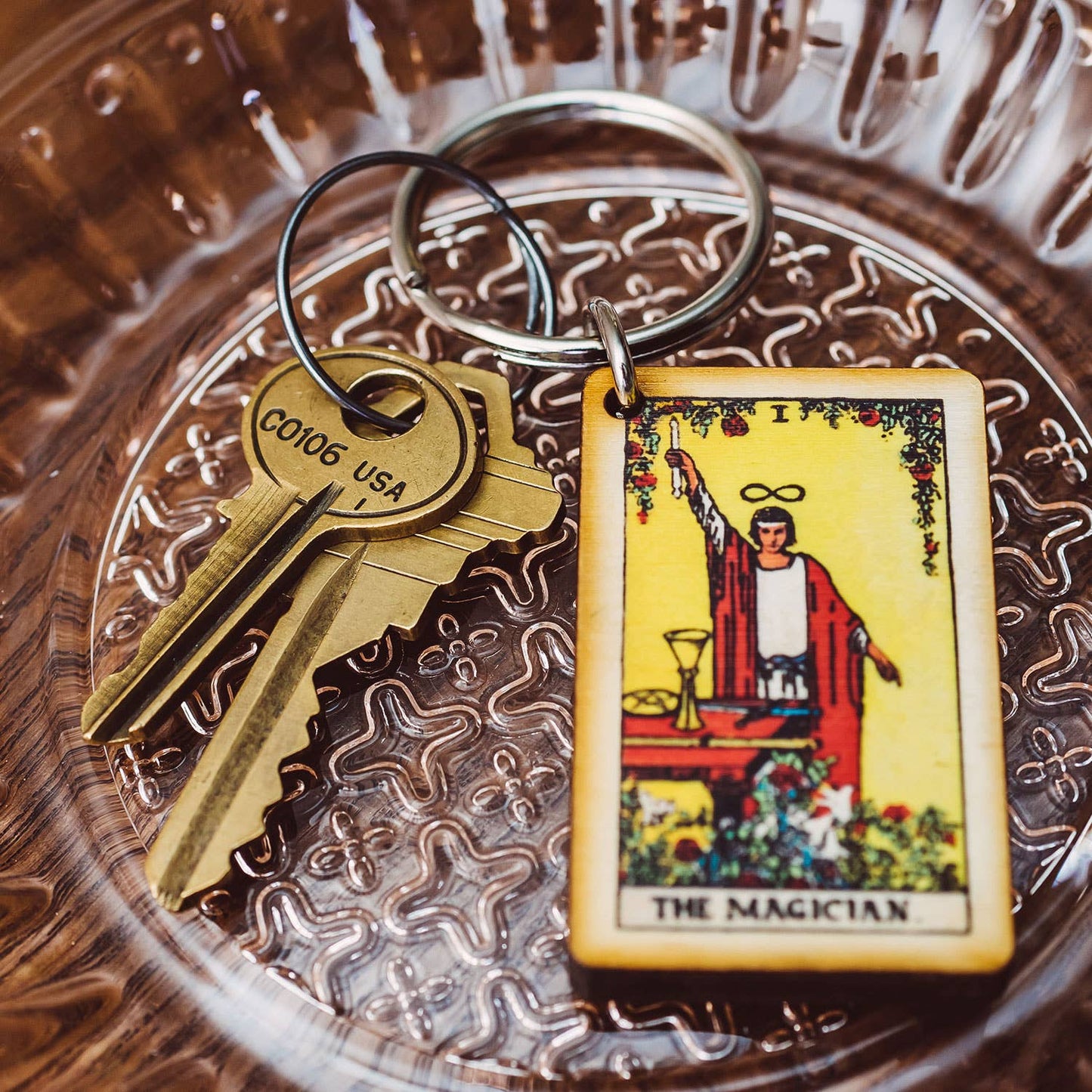 Tarot - the Magician Keychain