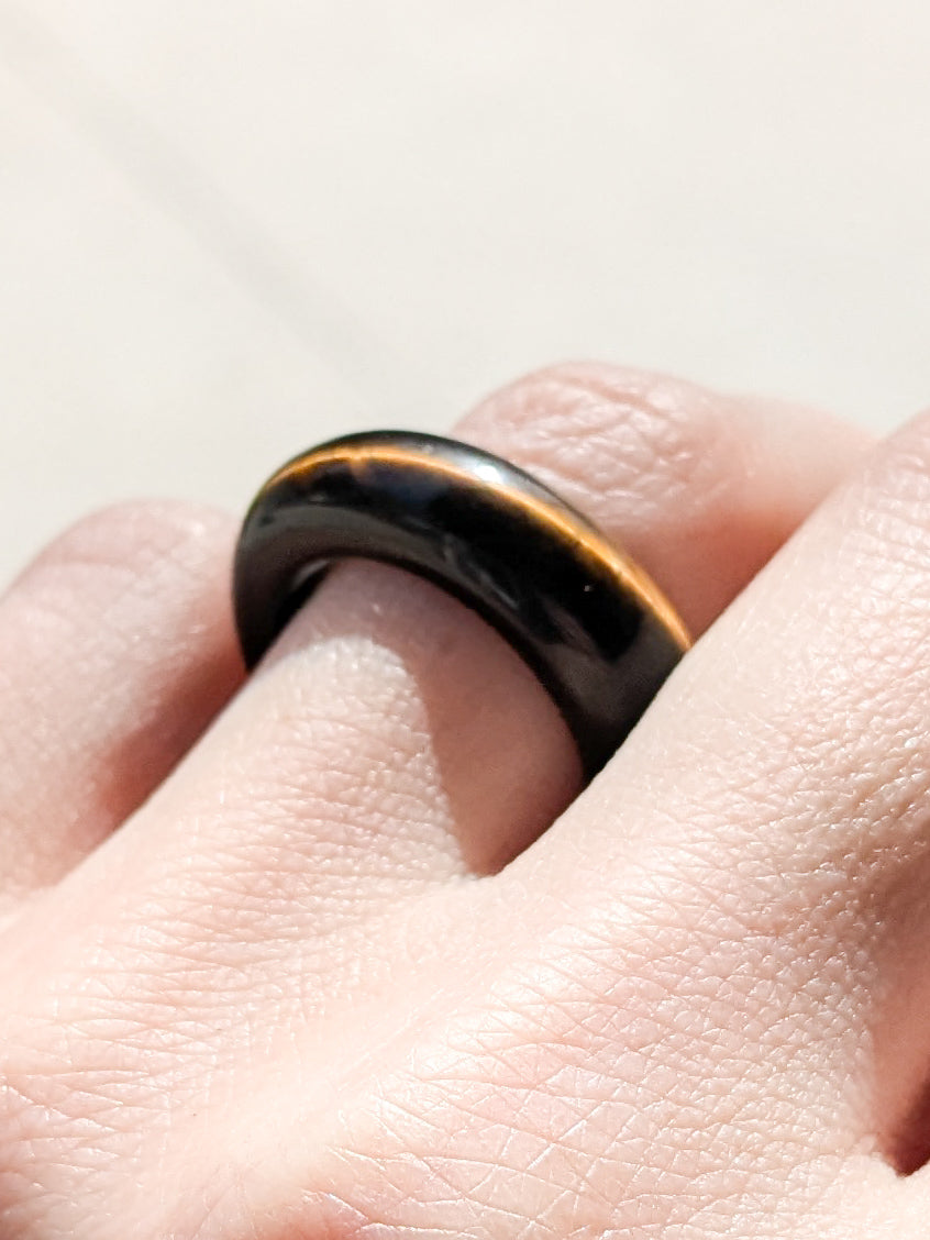 Tiger Eye Ring