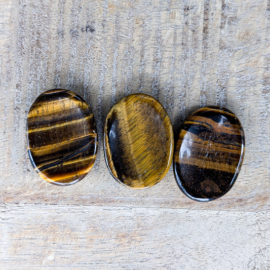 Tiger's Eye Worry Stone