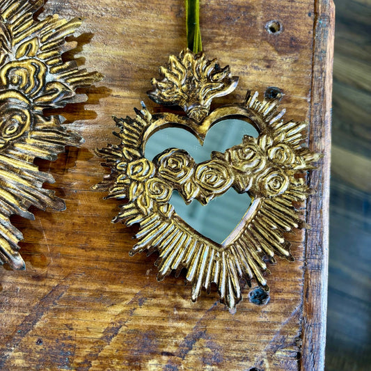 Immaculate Heart of Mary - Tin Mirror