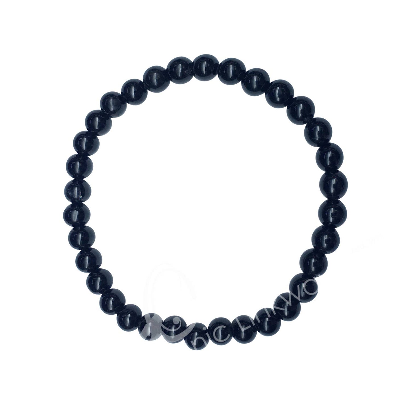 6 mm Black Tourmaline Bracelet