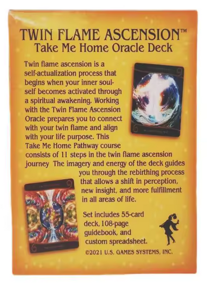 Twin Flame Ascension: Take Me Home Oracle Deck