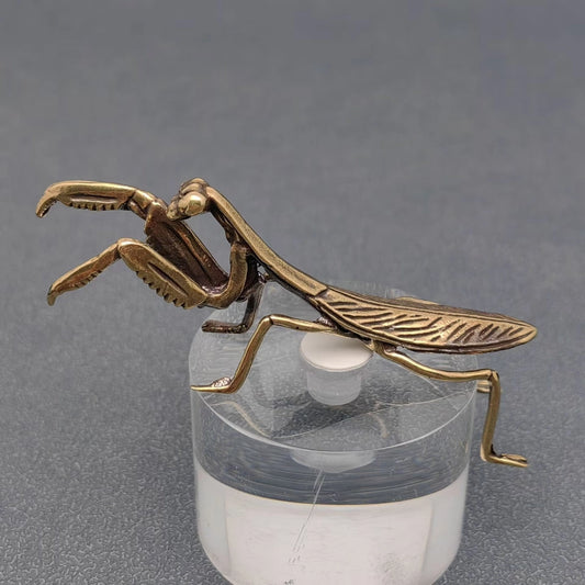 Vintage Brass Mantis