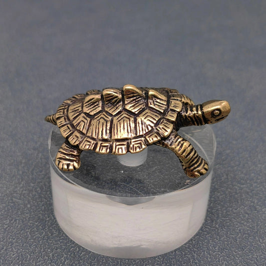 Vintage Brass Turtle
