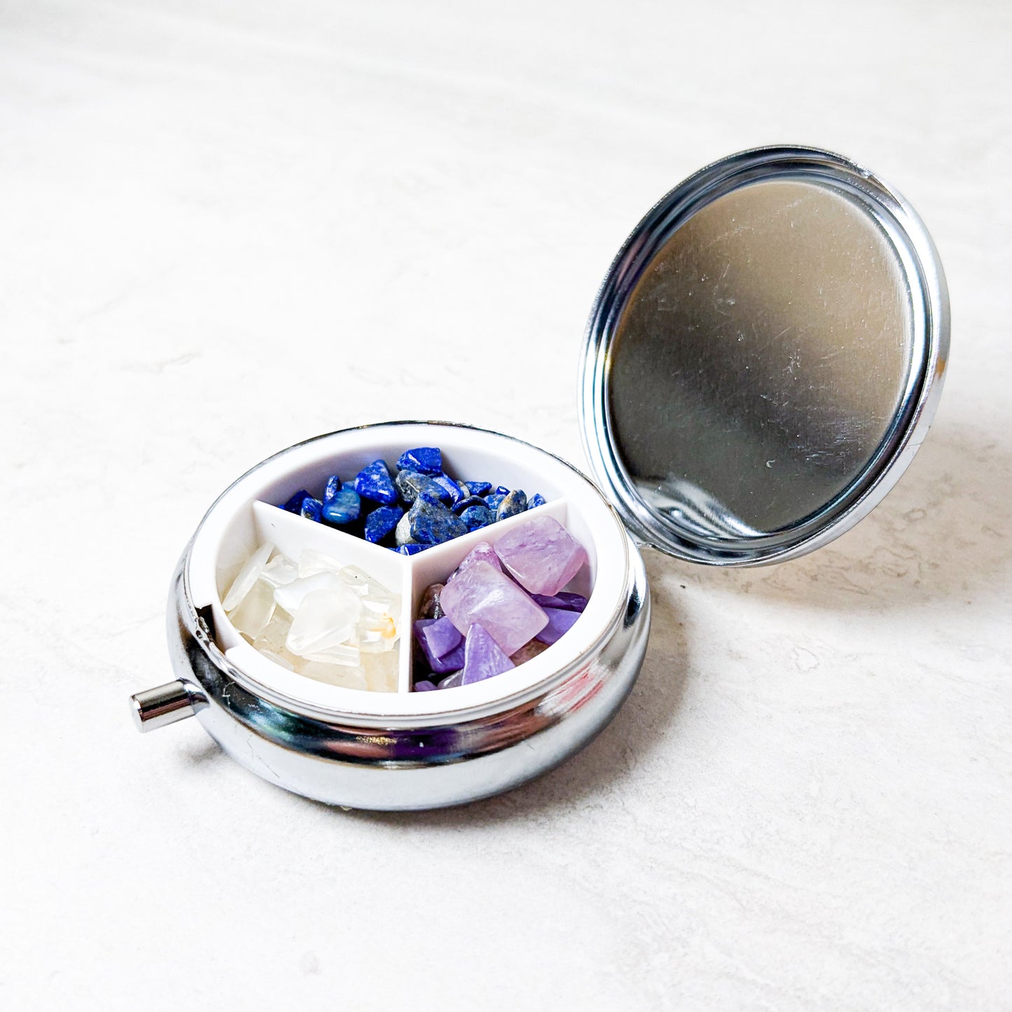 Vintage Flower Pill Box