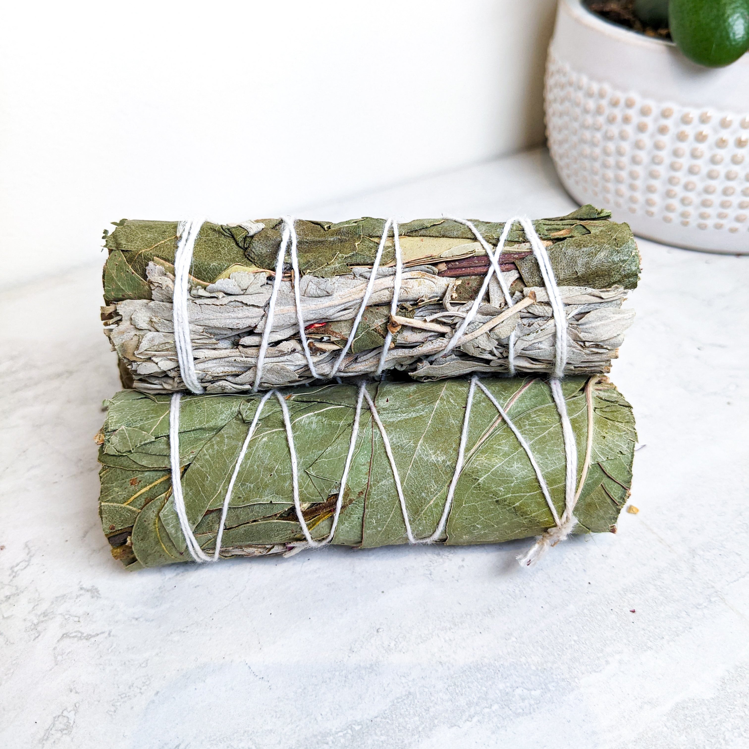 White Sage + Eucalyptus Cleansing Stick