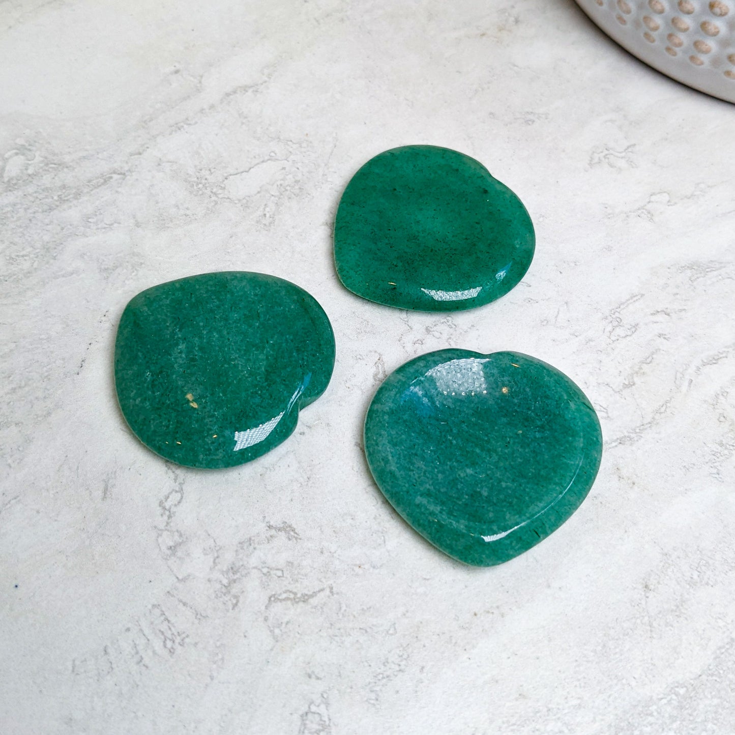 Heart Shaped Worry Stones | Various Crystals