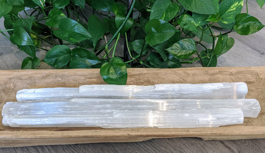 Selenite Rough Logs