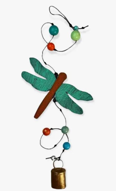 Metal Wind Chimes with Beads and Bells | Various Designs