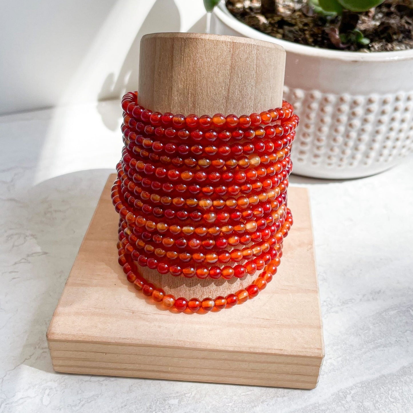 4mm Beaded Bracelets