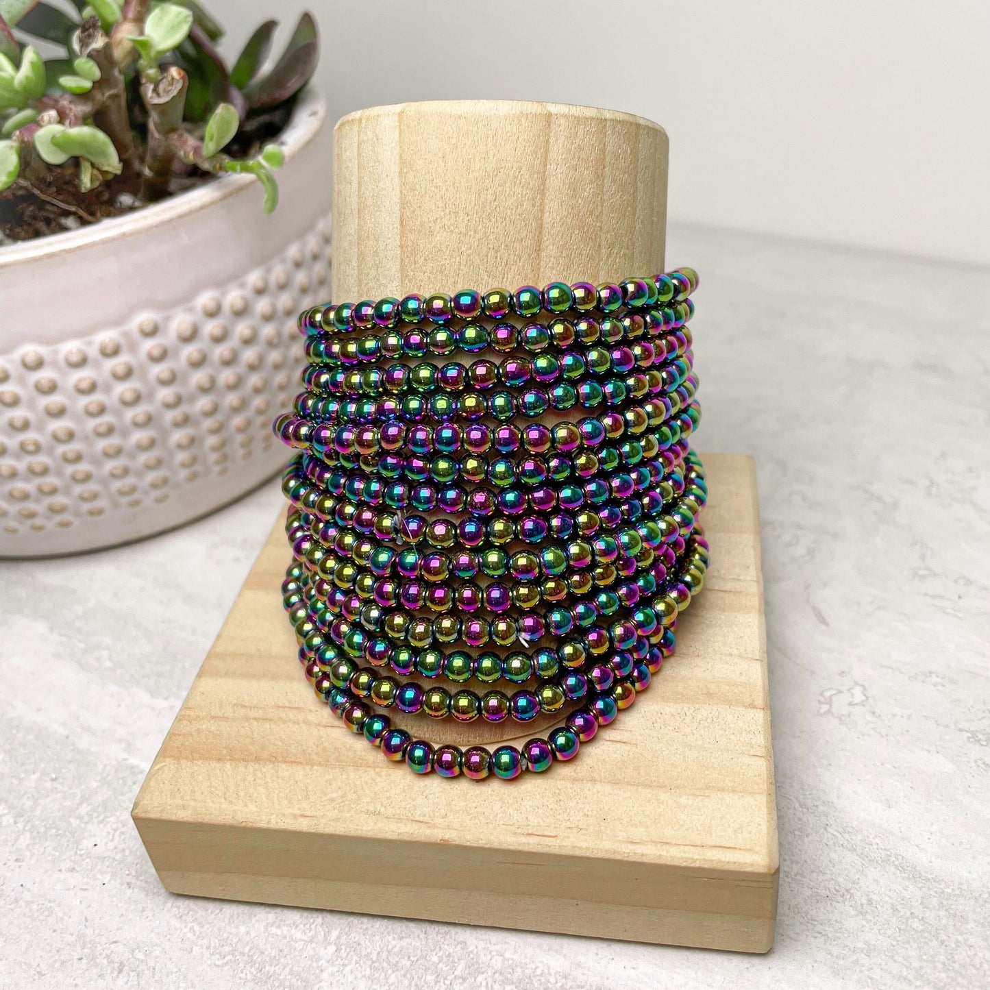 4mm Beaded Bracelets