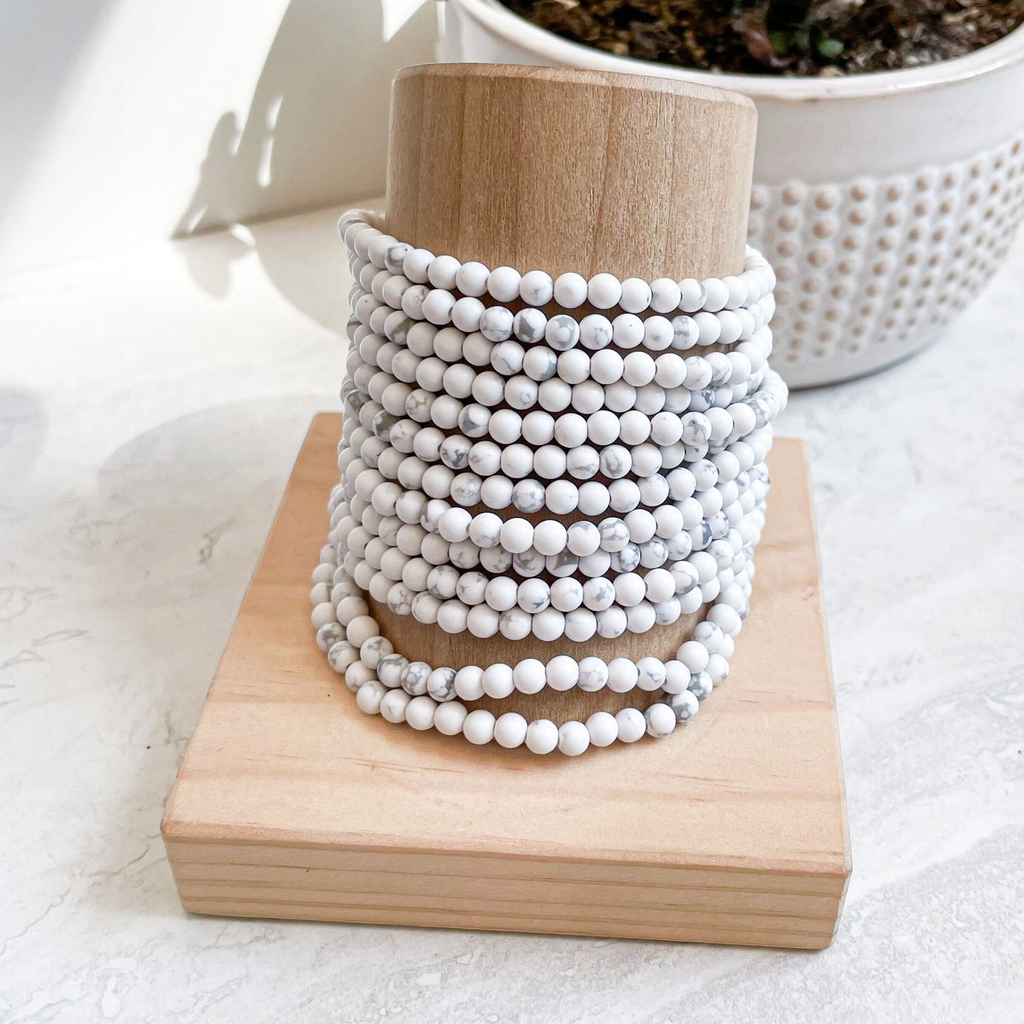 4mm Beaded Bracelets