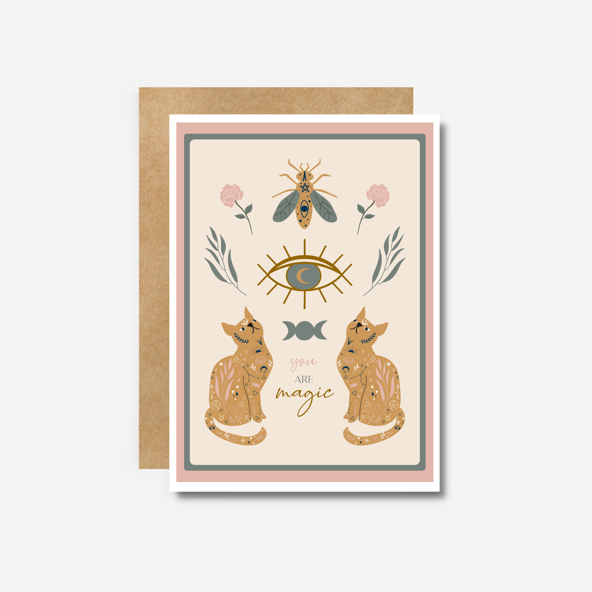 You Are Magic Blank Greeting Card
