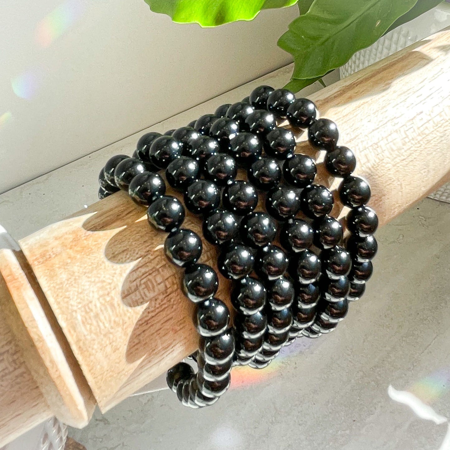 Crystal 8mm Beaded Bracelets