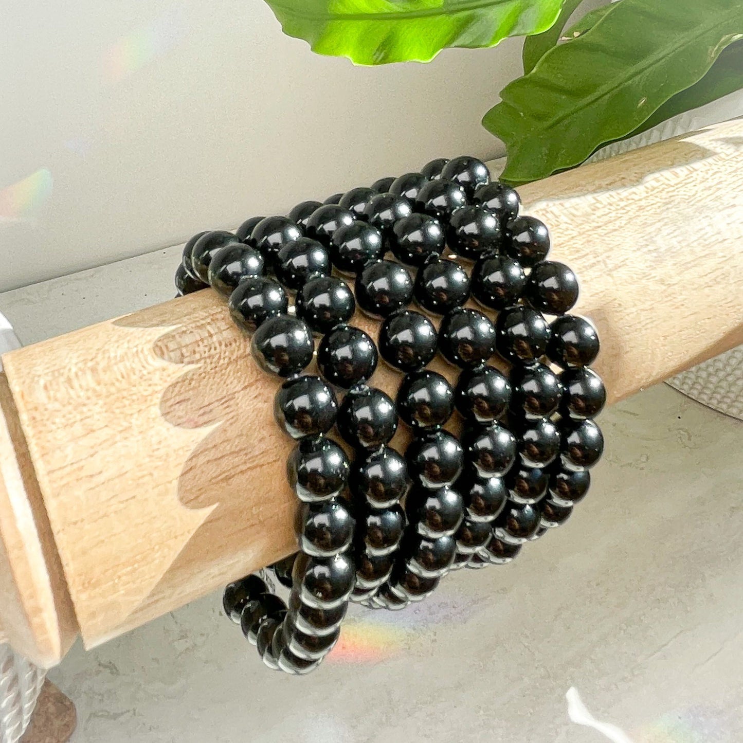 Crystal 8mm Beaded Bracelets