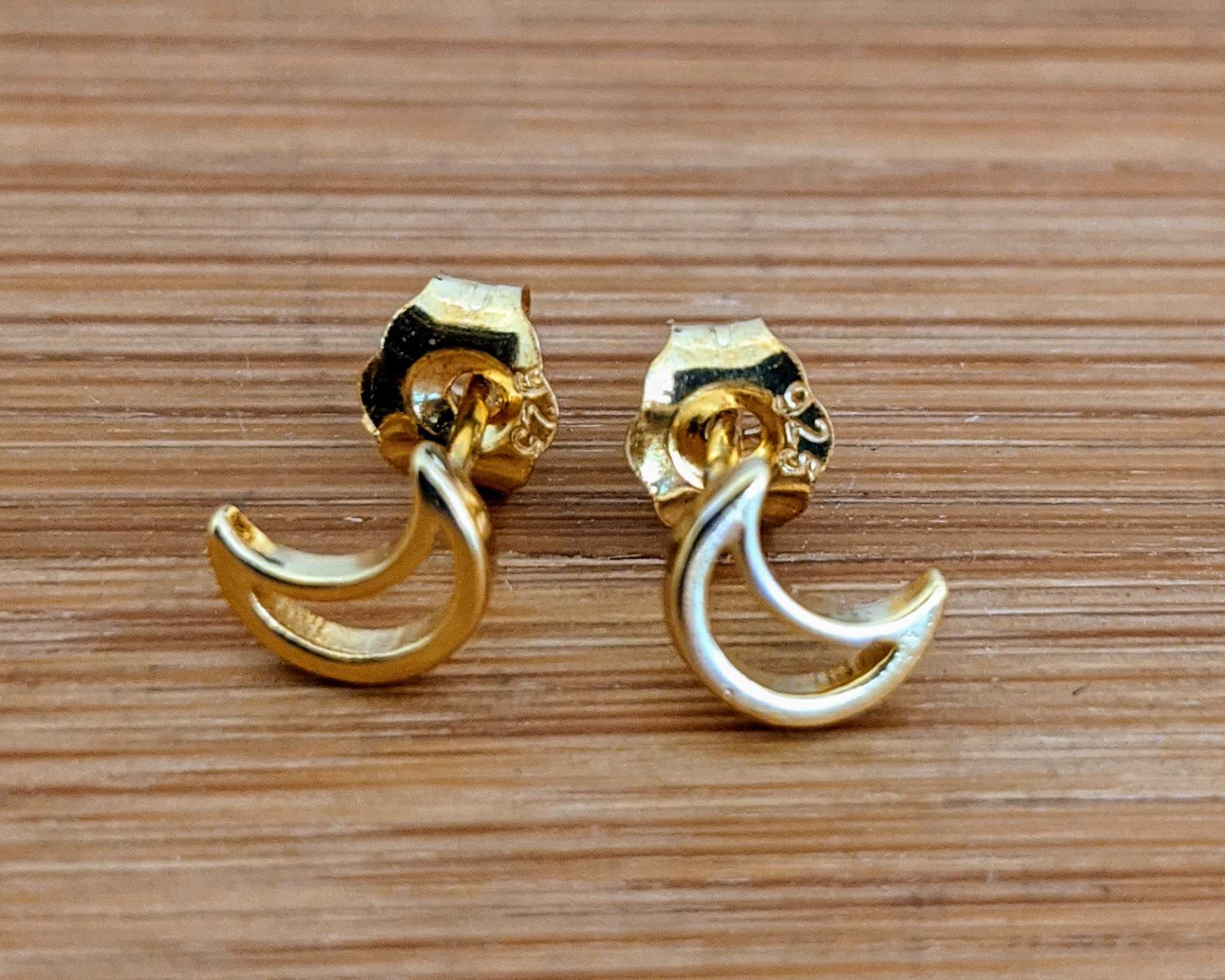 Moon Stud Earrings | Jax Kelly