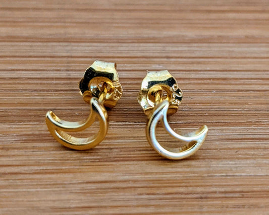 Moon Stud Earrings | Jax Kelly