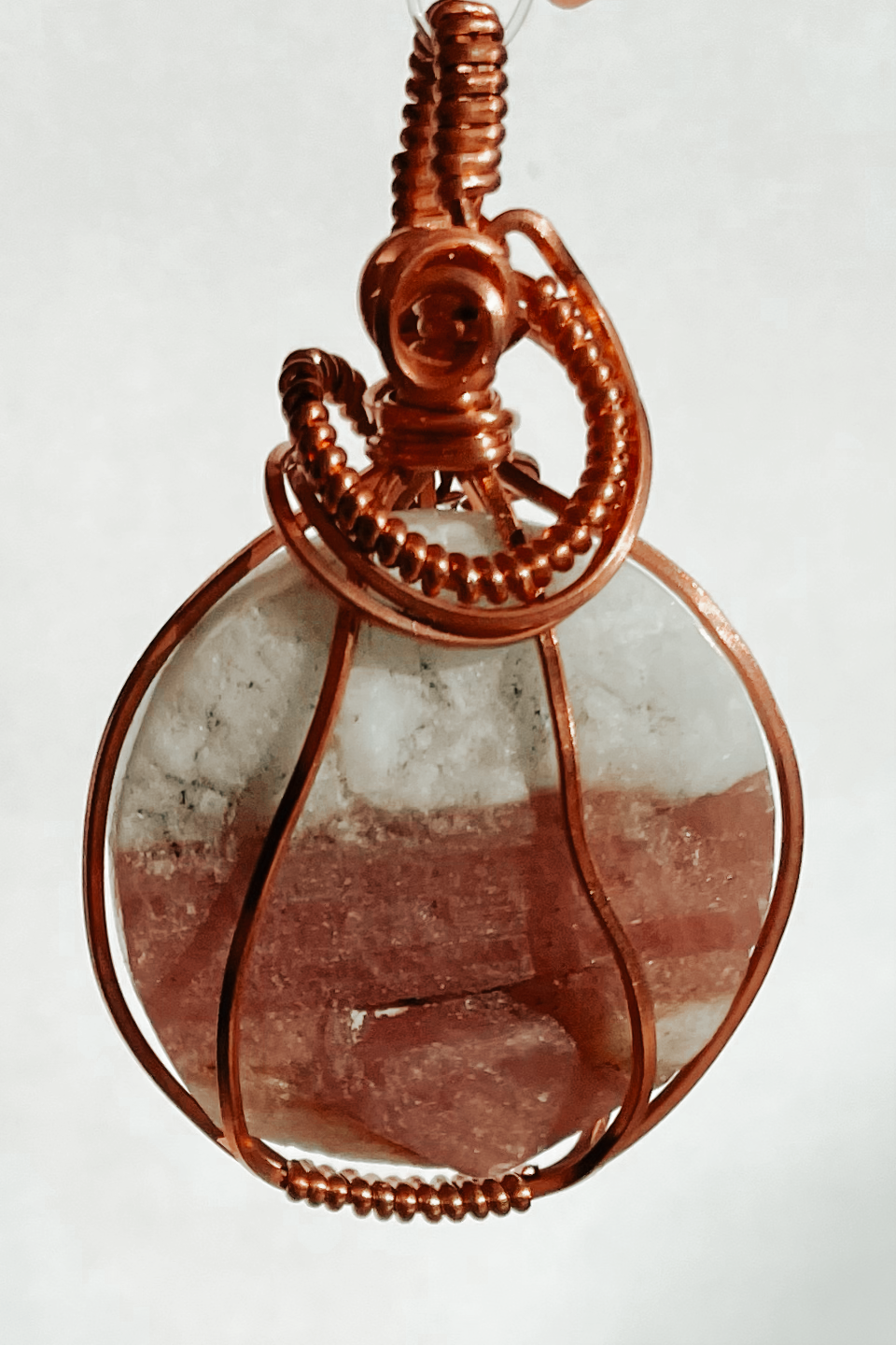 Copper Wire Wrapped Pendants | Various Stones
