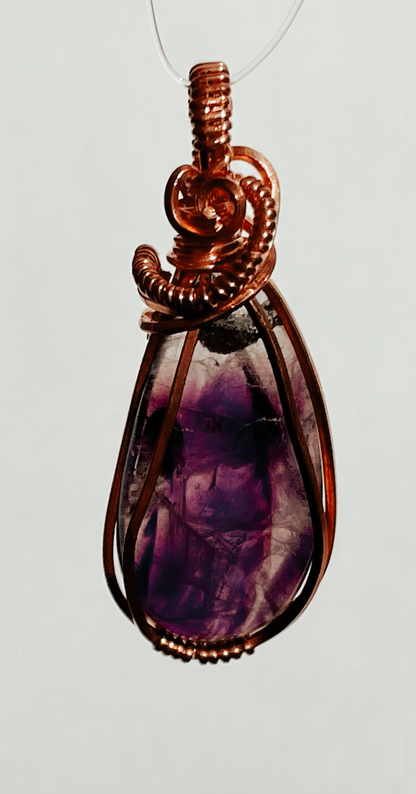Copper Wire Wrapped Pendants | Various Stones