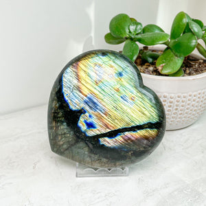 Labradorite Hearts