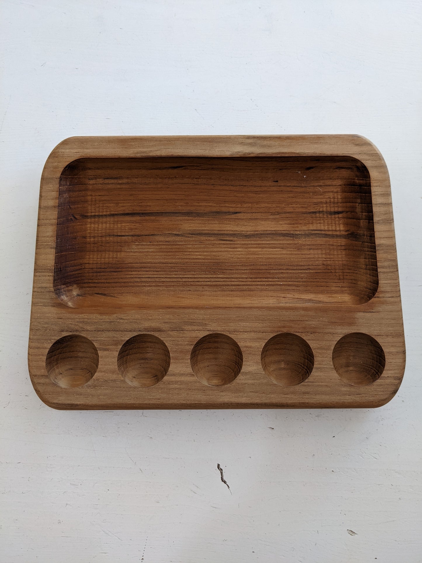 Burmese Teak Manifestation Tray